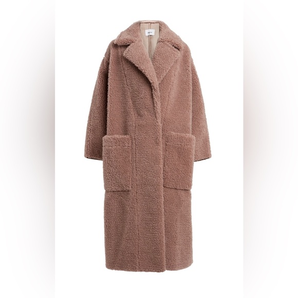 Nanushka Imogen Teddy Coat - Picture 1 of 6